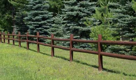 Round Rail Fencing | Rustic Rails at LogSiding.com | Rustic garden ...