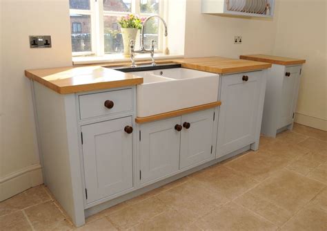 Freestanding Farmhouse Kitchen Sink Cabinet