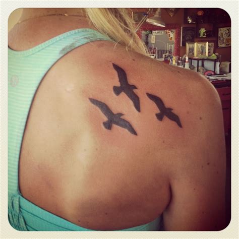 Bird Silhouette Tattoo