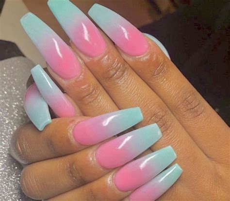 Pin by MMHiLL on Nails | Pink ombre nails, Cotton candy nails, Ombre ...