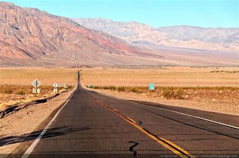 Vallée de la Mort / Death Valley (Californie & Nevada) - Traversée de la Vallée de la Mort par ...