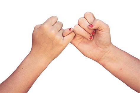 Hands Joined Pinky Finger Free Stock Photo - Public Domain Pictures