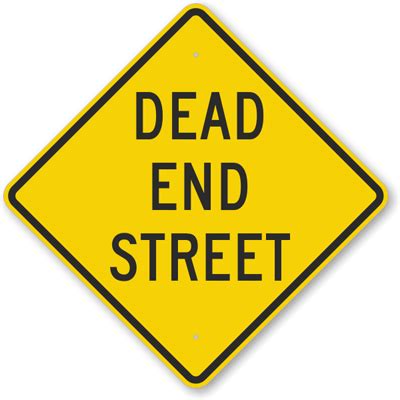 Dead End Street Sign , SKU: K-6491