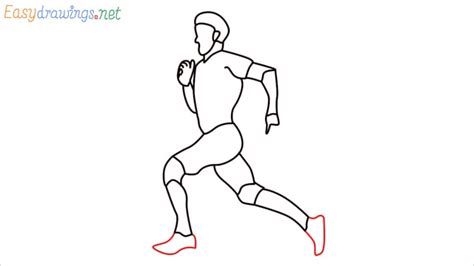 How to Draw a Runner step by step - [14 EASY Phase]