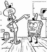 Spongebob Squarepants color Page  Coloring Pages For Kids Cartoon sketch template