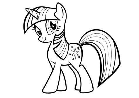 Free Printable My Little Pony Coloring Pages For Kids