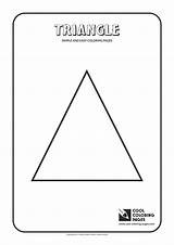 Cool Coloring Pages Simple And Easy coloring  Triangle sketch template