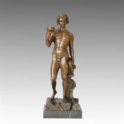 Mythology Statue Dionysus/Bacchus Bronze Sculpture, Michelangelo TPE-152 - China Home Decoration ...