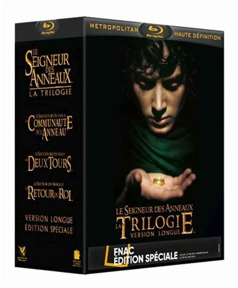 Coffret Le Seigneur Des Anneaux La Trilogie Edition Spéciale Fnac Blu-ray Pas Cher | Sewan