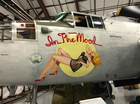 Nose art from B-25 bomber - Picture of National Museum of World War II Aviation, Colorado ...