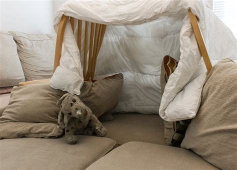 Living Room Blanket Fort | Baci Living Room