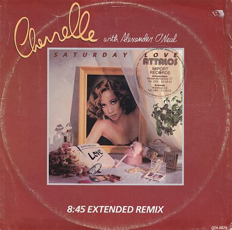 Cherrelle With Alexander O'Neal - Saturday Love (Extended Remix) (Vinyl ...