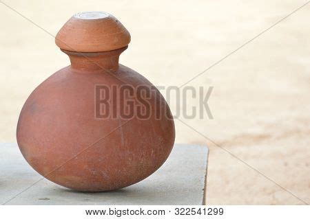 Big Clay Pot Made By Image & Photo (Free Trial) | Bigstock