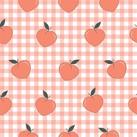 Colorful orange peach background Seamless repeating pattern And has a square grid as wallpaper ...