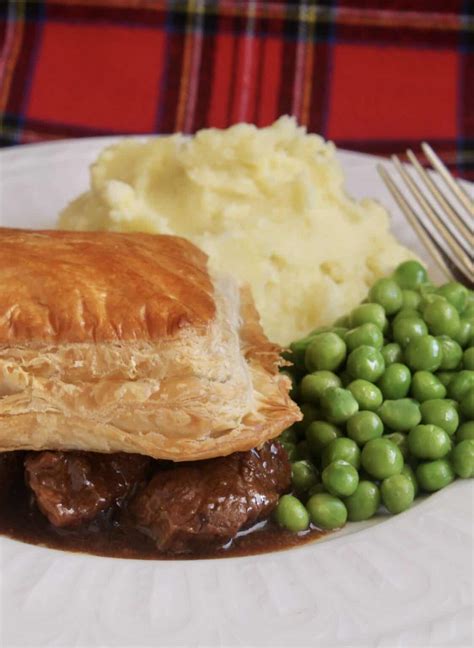 Scottish Steak Pie (with Puff Pastry Topping) - Christina's Cucina