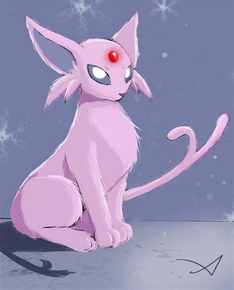 Espeon Fanart by Akromaniac27 on DeviantArt