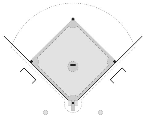 16+ Baseball Diamond Drawing - BrooklinAryana