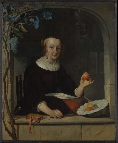 Gabriël Metsu | A Woman Seated at a Window | The Metropolitan Museum of Art