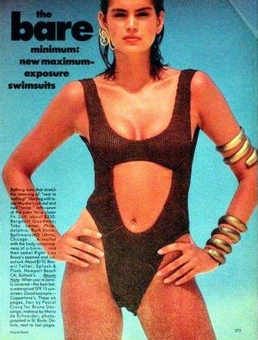 Cindy Crawford in a Liza Bruce Swim Suit for Vogue 1987 | Cindy crawford, Cindy crawford photo ...