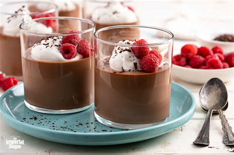 Chocolate Panna Cotta | Imperial Sugar