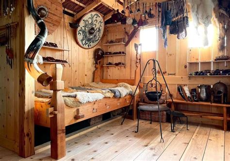 Who wouldn't want this Viking themed room?⚔️ 📷 japan_viking_association #vikings #viking #norse ...