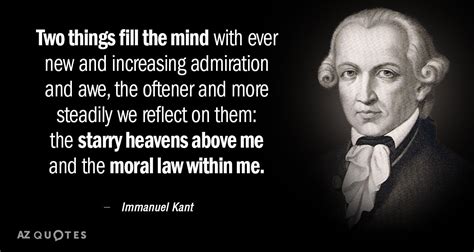 TOP 25 QUOTES BY IMMANUEL KANT (of 319) | A-Z Quotes