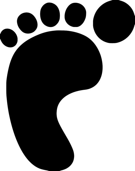 SVG > print feet foot barefoot - Free SVG Image & Icon. | SVG Silh