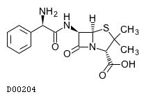 KEGG DRUG: 無水アンピシリン