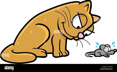 A cartoon cat chasing a cartoon mouse Stock Vector Image & Art - Alamy