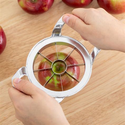 Choice 8-Section Standard Duty Apple Corer / Slicer with Handles