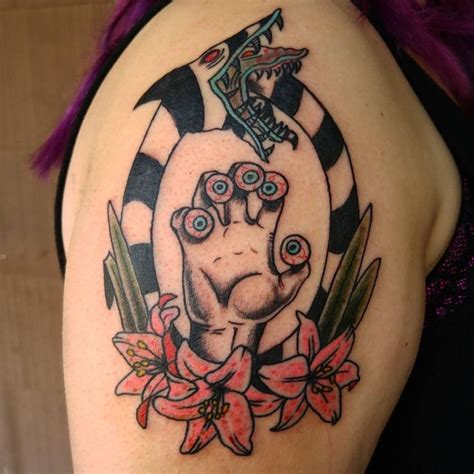 Beetlejuice tattoo by @joshpaultattoo Go follow his page!# ...