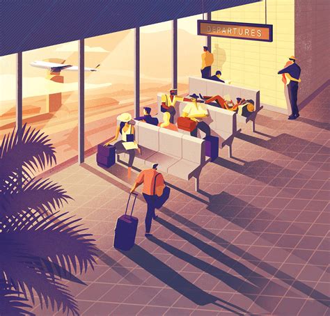 Departure Lounge on Behance