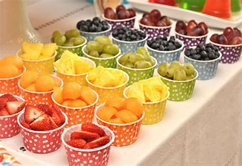 Five Healthy Kids Party Foods Ideas - Fly By Fun