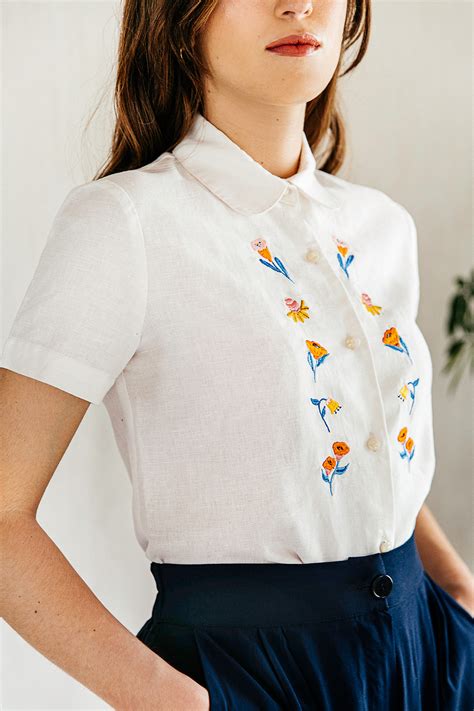 EMBROIDERED SHIRT • Back Couture