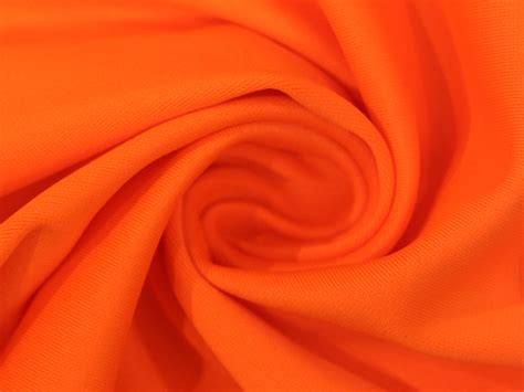 Orange Color 82% Brocade 18% Spandex Fabric Elastic Knit Lingerie ...