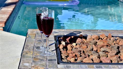 Wine By The Pool Free Stock Photo - Public Domain Pictures