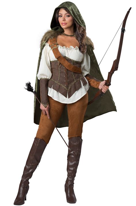 Enchanted Forest Huntress Adult Costume - PureCostumes.com