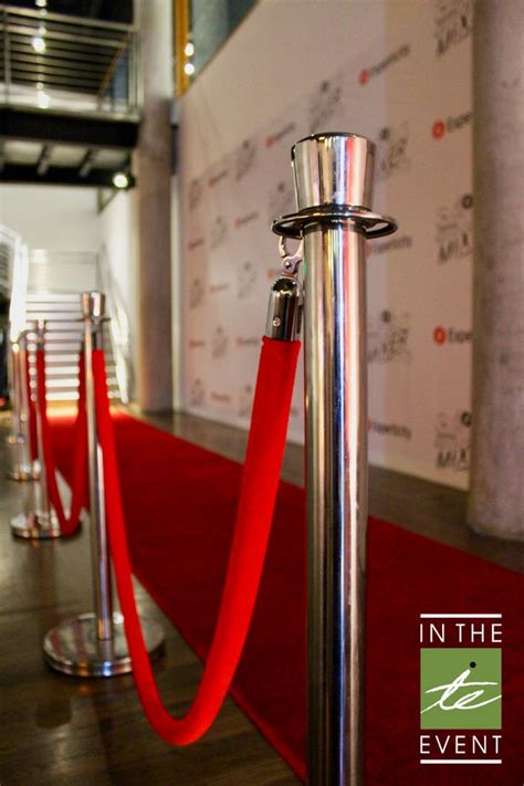 Rope & Stanchion | Diy, Event, Red rope