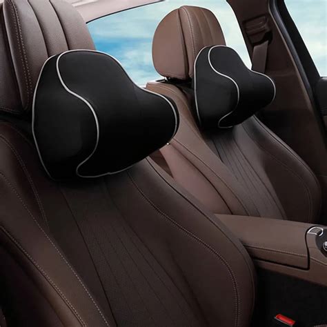 Classic Car Head Supports Memory Foam Head Pillow Car Seat Head Neck ...