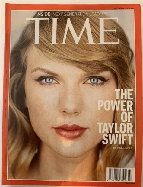 THE POWER OF TAYLOR SWIFT Time Magazine November 24, 2014 NO LABEL Newsstand £61.48 - PicClick UK