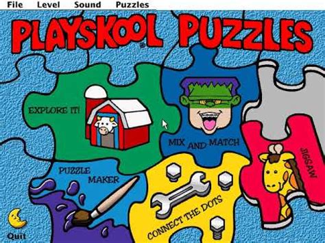 Playskool Puzzles - YouTube