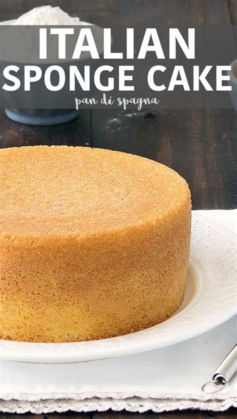 Italian Sponge Cake (Pan di Spagna) - Adelline dessert