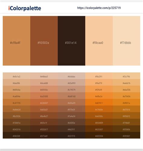 brown color palette code - Echo Ludwig