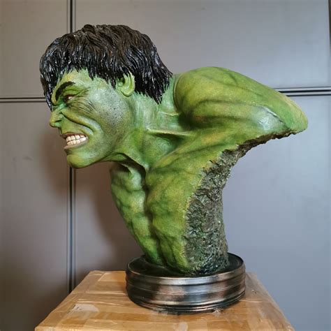 HULK EDWARD NORTON BUST 1/2 SCALE – THE INCREDIBLE HULK – ART ...