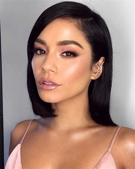 Makeup By @patrickta Assisted By @jentioseco | Celebrity makeup, Beauty makeup, Vanessa hudgens hair
