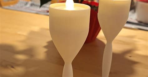 Teelicht-Halter, elegant / Tea light holder, elegant by Kenneth Weidlich | Download free STL ...