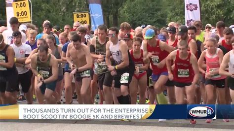 Thousands take part in Boot Scootin' Boogie 5k and Brewfest