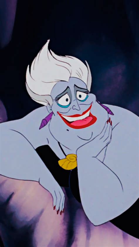 Ursula, "the child is in love with a human!" Ursula Disney, Art Disney ...