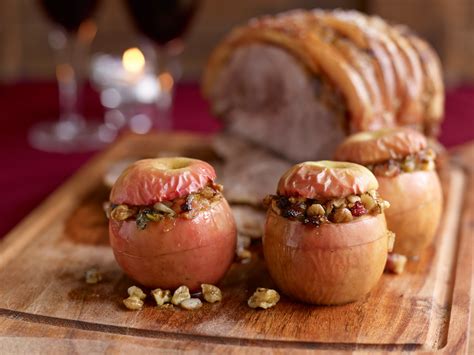 Savoury Apple Recipe - Roasted Apples with Sunday Roast