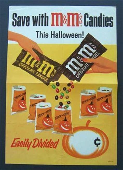 Vintage Halloween candy ad | Vintage halloween, Retro halloween ...